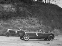 Bentley of Eddie Hall competing in the Shelsley Walsh Hillclimb, Worcestershire, 1935-Bill Brunell-Photographic Print