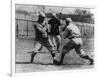 Bill Carrigan & Buck O'Brien Boxing, Boston Red Sox, Baseball Photo - Boston, MA-Lantern Press-Framed Art Print