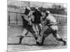 Bill Carrigan & Buck O'Brien Boxing, Boston Red Sox, Baseball Photo - Boston, MA-Lantern Press-Mounted Art Print