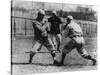 Bill Carrigan & Buck O'Brien Boxing, Boston Red Sox, Baseball Photo - Boston, MA-Lantern Press-Stretched Canvas