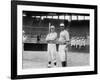 Bill Carrigan & Jake Stahl, Boston Red Sox, Baseball Photo - Boston, MA-Lantern Press-Framed Art Print