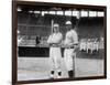 Bill Carrigan & Jake Stahl, Boston Red Sox, Baseball Photo - Boston, MA-Lantern Press-Framed Art Print
