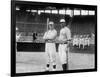 Bill Carrigan & Jake Stahl, Boston Red Sox, Baseball Photo - Boston, MA-Lantern Press-Framed Art Print