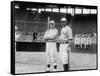 Bill Carrigan & Jake Stahl, Boston Red Sox, Baseball Photo - Boston, MA-Lantern Press-Framed Stretched Canvas