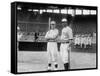 Bill Carrigan & Jake Stahl, Boston Red Sox, Baseball Photo - Boston, MA-Lantern Press-Framed Stretched Canvas