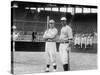 Bill Carrigan & Jake Stahl, Boston Red Sox, Baseball Photo - Boston, MA-Lantern Press-Stretched Canvas