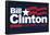 Bill Clinton For First Lady Navy Fan Sign-null-Framed Poster