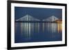 Bill Emerson Memorial Bridge, Cape Girardeau, Missouri, Mississippi River-Gayle Harper-Framed Photographic Print