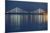 Bill Emerson Memorial Bridge, Cape Girardeau, Missouri, Mississippi River-Gayle Harper-Mounted Photographic Print