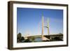 Bill Emerson Memorial Bridge over Mississippi River, Cape Girardeau, Missouri.-Richard & Susan Day-Framed Photographic Print