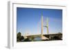 Bill Emerson Memorial Bridge over Mississippi River, Cape Girardeau, Missouri.-Richard & Susan Day-Framed Photographic Print