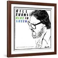 Bill Evans - Blue in Green-null-Framed Art Print