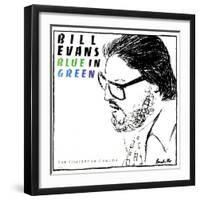 Bill Evans - Blue in Green-null-Framed Art Print