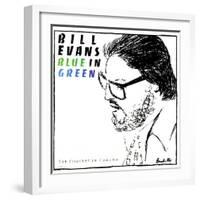 Bill Evans - Blue in Green-null-Framed Art Print