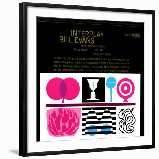 Bill Evans Quintet - Interplay-null-Framed Art Print