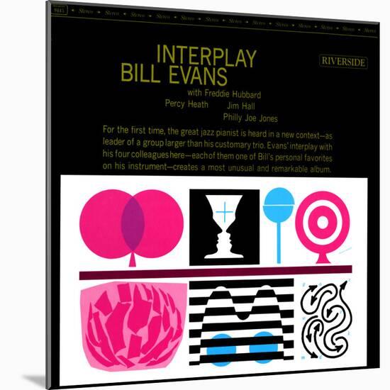 Bill Evans Quintet - Interplay-null-Mounted Art Print