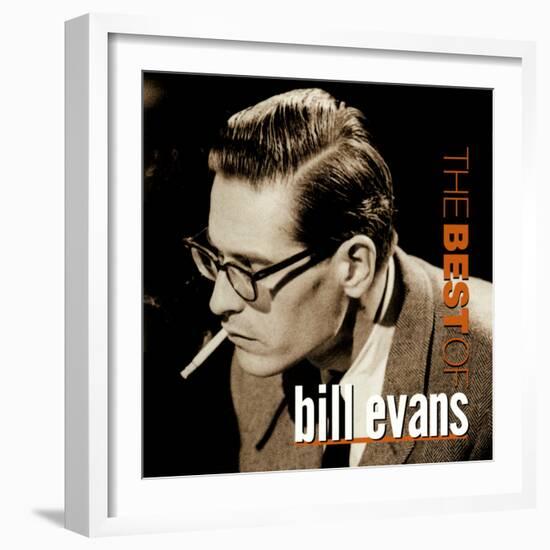 Bill Evans - The Best of Bill Evans-null-Framed Art Print