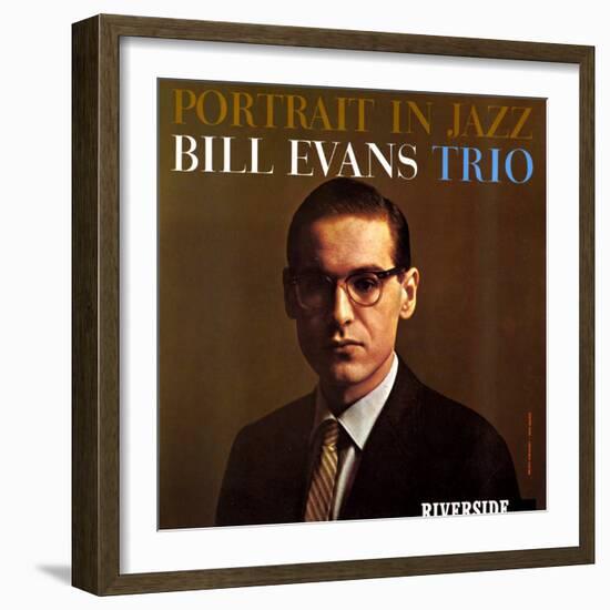 Bill Evans Trio - Portrait in Jazz-Paul Bacon-Framed Art Print