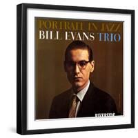 Bill Evans Trio - Portrait in Jazz-Paul Bacon-Framed Art Print