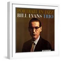 Bill Evans Trio - Portrait in Jazz-Paul Bacon-Framed Art Print