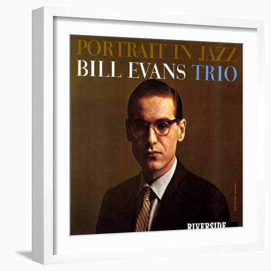 Bill Evans Trio - Portrait in Jazz-Paul Bacon-Framed Art Print