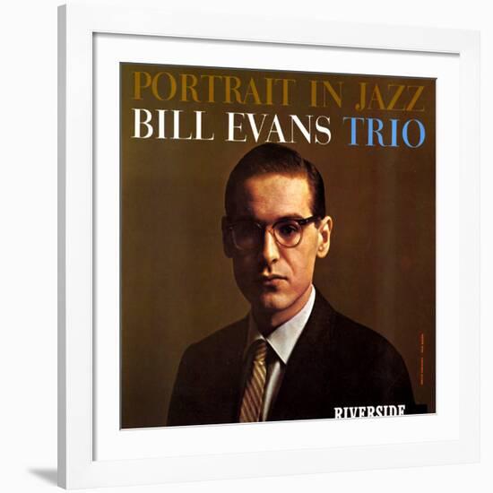 Bill Evans Trio - Portrait in Jazz-Paul Bacon-Framed Art Print