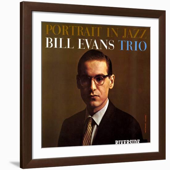 Bill Evans Trio - Portrait in Jazz-Paul Bacon-Framed Art Print