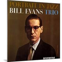 Bill Evans Trio - Portrait in Jazz-Paul Bacon-Mounted Art Print