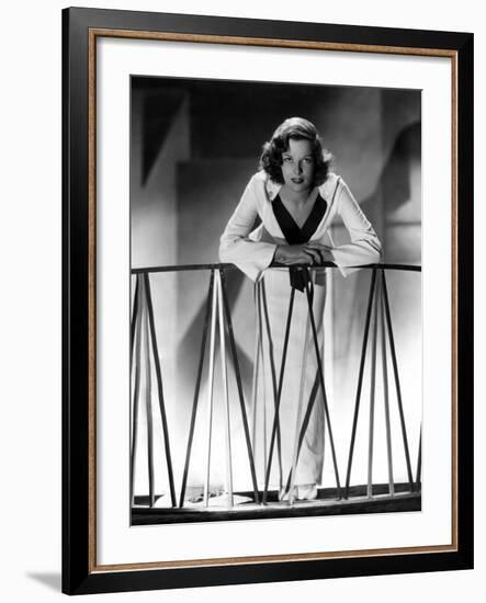 Bill of Divorcement, Katharine Hepburn, 1932-null-Framed Photo