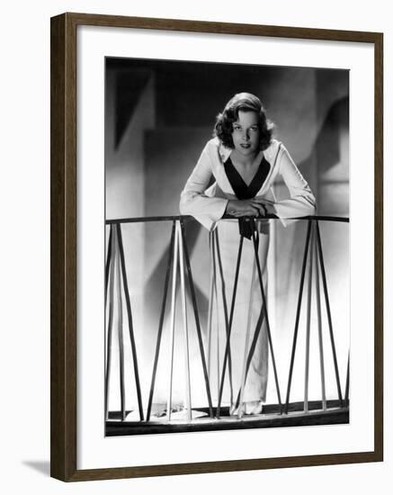 Bill of Divorcement, Katharine Hepburn, 1932-null-Framed Photo