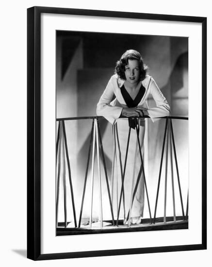 Bill of Divorcement, Katharine Hepburn, 1932-null-Framed Photo