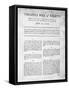 Bill of Rights of the State of Virginia-null-Framed Stretched Canvas