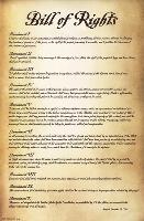 Bill of Rights - U.S.A-null-Lamina Framed Poster