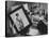 Bill Pickett, Cowboy in Framed Photo of Scrapbook of Cowhand Johnny Mullin-null-Stretched Canvas