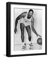 Bill Russell, American Basketball Player Who Played for the Boston Celtics, 1960s-null-Framed Photo