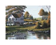 Along the Riverbank-Bill Saunders-Giclee Print