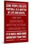 Bill Shankly Football Quote Sports-null-Mounted Art Print