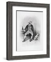 Bill Sikes and his dog, c1894-Frederick Barnard-Framed Giclee Print