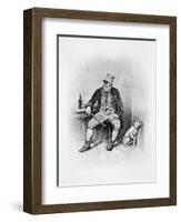 Bill Sikes and his dog, c1894-Frederick Barnard-Framed Giclee Print