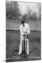 Bill Storer, Derbyshire and England Cricketer, C1899-WA Rouch-Mounted Photographic Print