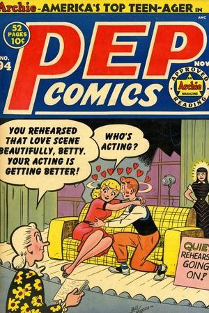 Archie Comics Retro: Pep Comic Book Cover No.94 (Aged)