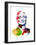 Bill Watercolor-Lora Feldman-Framed Art Print