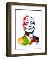 Bill Watercolor-Lora Feldman-Framed Art Print