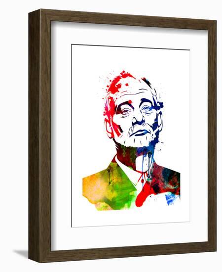 Bill Watercolor-Lora Feldman-Framed Art Print