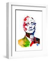 Bill Watercolor-Lora Feldman-Framed Art Print