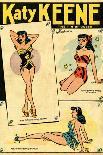 Archie Comics Retro: Katy Keene Cowgirl Pin-Up with K.O. Kelly (Aged)-Bill Woggon-Art Print