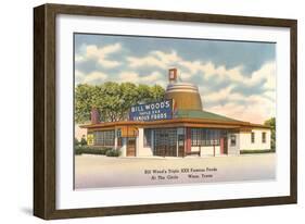 Bill Woods XXX Famous Foods, Waco-null-Framed Art Print