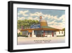 Bill Woods XXX Famous Foods, Waco-null-Framed Art Print