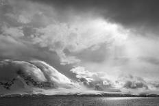 Antarctica, South Atlantic. Stormy Snow Clouds over Peninsula-Bill Young-Photographic Print