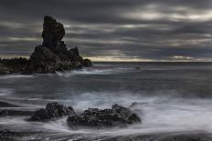 Antarctica, South Atlantic. Stormy Snow Clouds over Peninsula-Bill Young-Photographic Print